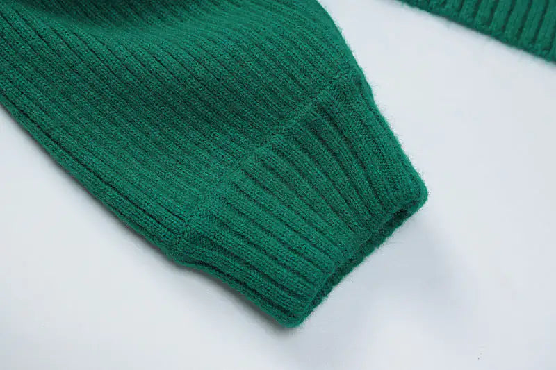 Turtleneck Cropped Sweater