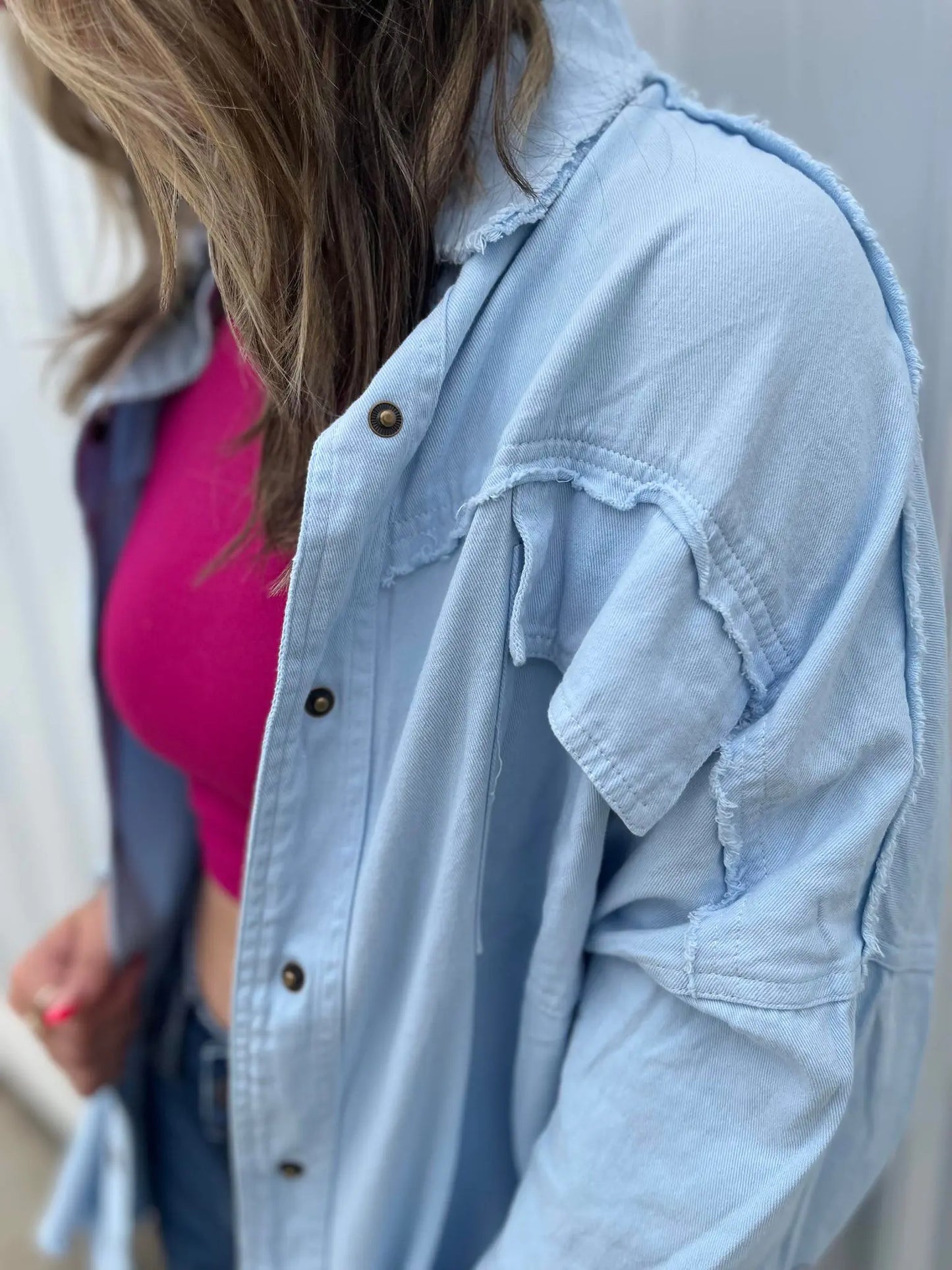 Rock & Roll Denim Button Up