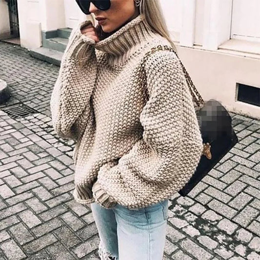 Knitted Turtleneck Sweater